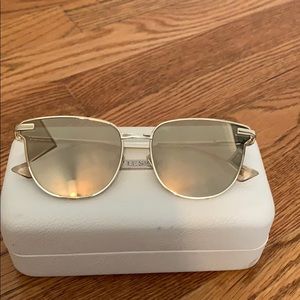 Le Specs Pharoah Mirrored Sunglasses